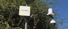 Infinet Wireless deployed its wireless technology in more than 110 smart posts to make the community of Las Condes in Santiago de Chile a safer place
